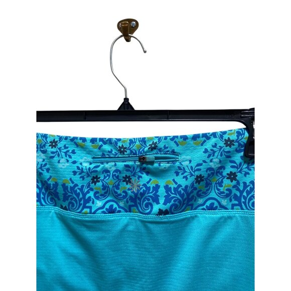 Athleta Blue River Golf Skorts Blue Size L Tall Athletic Tennis Workout Summer - Picture 9 of 12